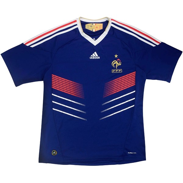 Camiseta Francia 1ª Retro 2010 Azul